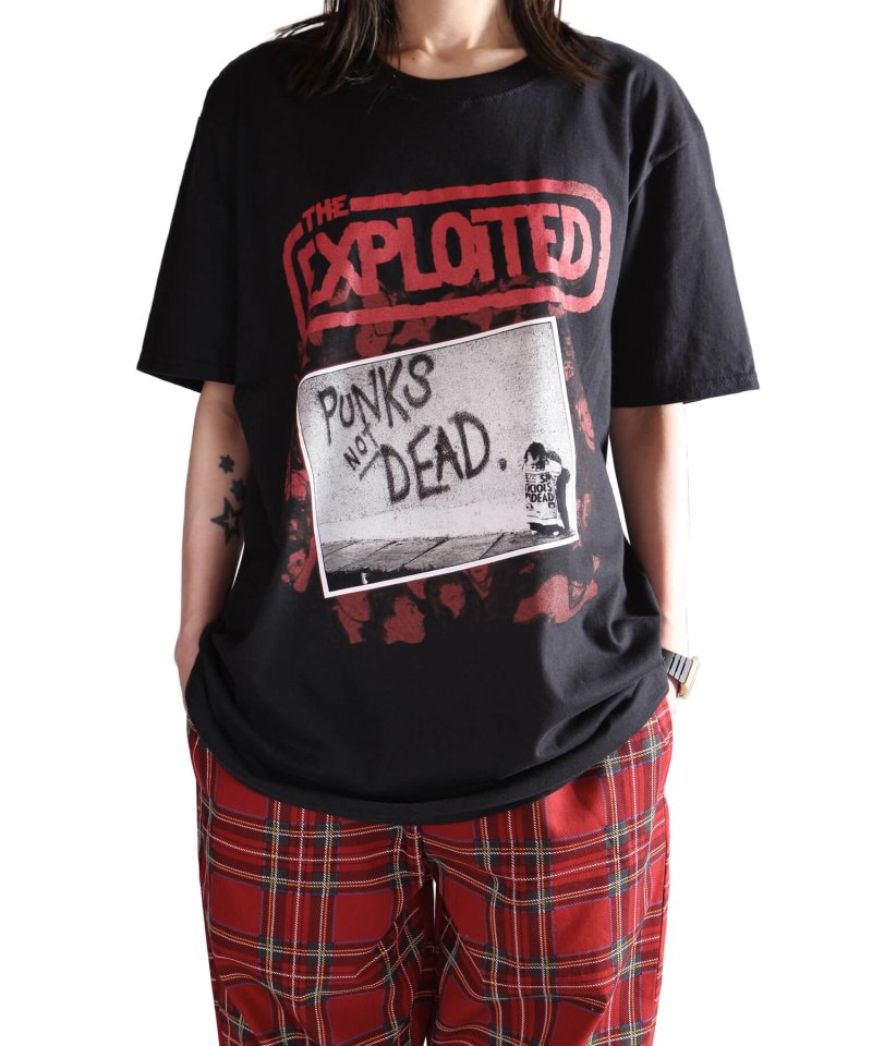 THE EXPLOITED / エクスプロイテッド【 PUNKS NOT DEAD T-SHIRT