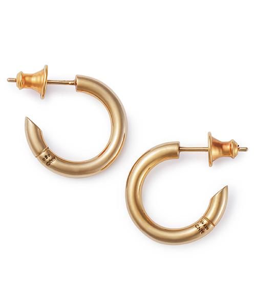 アクセサリー CARVED SEAL RING PIERCE / GOLD NIL DUE / NIL UN TOKYO：ニル デュエ / ニル アン トーキョー
