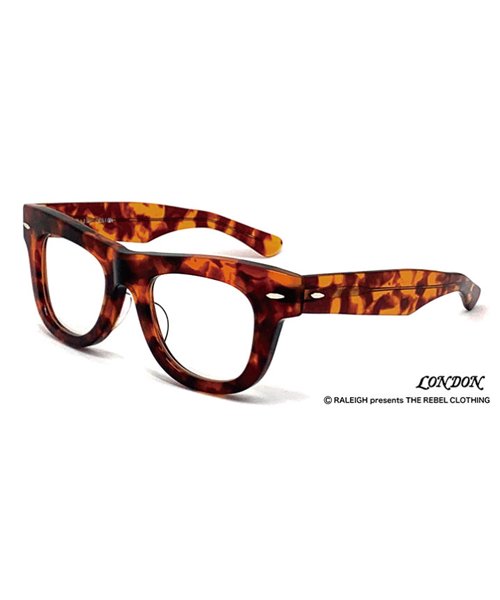 RALEIGH / ラリー REDMOTEL / レッドモーテル【 GN8 ROCKSTAR “THOSE WHO DIED YOUNG” EYE  GLASSES (AMBER CLEAR) 】- SIDEMILITIA inc.の通販サイト