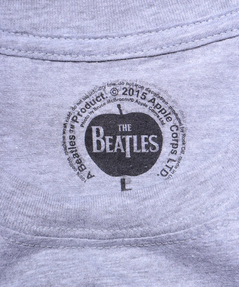 色: レッドビートルズ Beatles ロゴ ニット帽