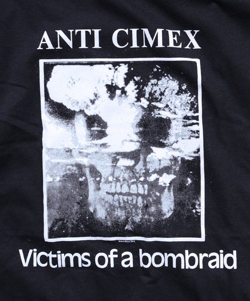 Official Artist Goods / バンドTなど ｜ANTI CIMEX / アンチ サイメックス：VICTIMS OF A BOMB RAID T-SHIRT (BLACK)商品画像1