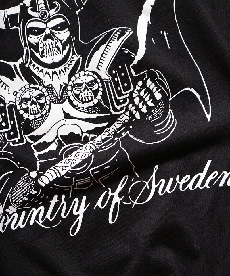 ANTI CIMEX / アンチ サイメックス【 COUNTRY OF SWEDEN T-SHIRT (BLACK) 】- SIDEMILITIA  inc.の通販サイト