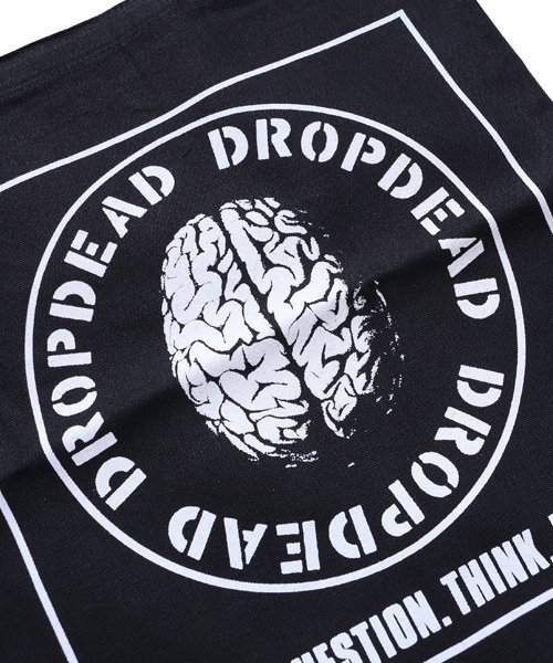 DROPDEAD / ドロップデッド【 BRAIN TOTE BAG（BLACK）】- SIDEMILITIA inc.の通販サイト