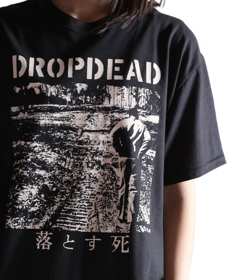 DROPDEAD / ドロップデッド【 LP COVER T-SHIRT（BLACK ...