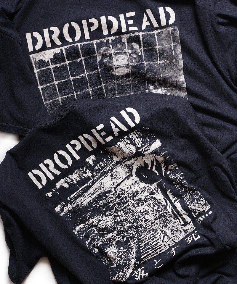 DROPDEAD / ドロップデッド【 LP COVER T-SHIRT（BLACK