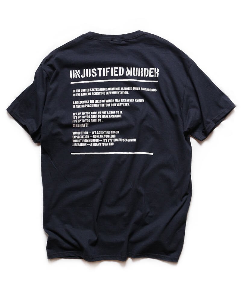 Official Artist Goods / バンドTなど ｜DROPDEAD / ドロップデッド：UNJUSTIFIED MURDER T-SHIRT (BLACK)商品画像1