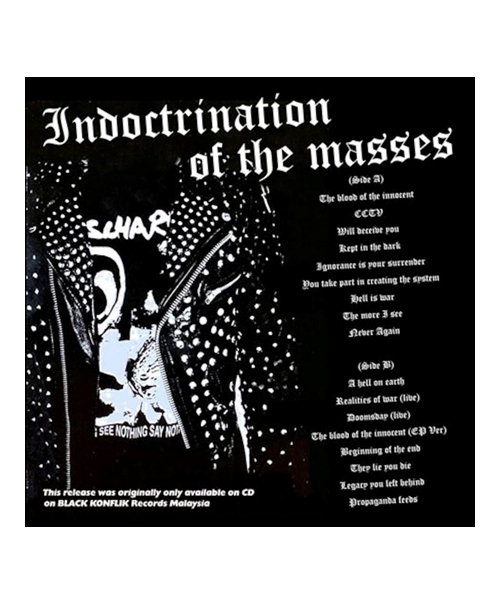 DISCHARGE / ディスチャージ【 INDOCTRINATION OF THE MASSES 】- SIDEMILITIA inc.の通販サイト