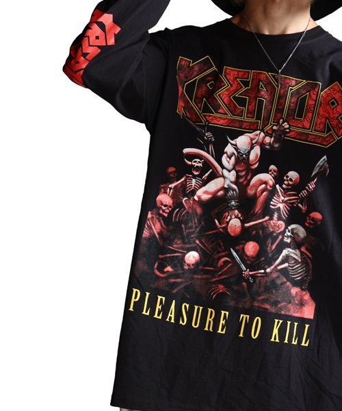 KREATOR / クリエイター・クリーター【 PLEASURE TO KILL LONGSLEEVE