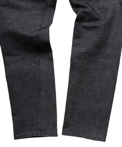 RALEIGH / ラリー【 RALEIGH jeans “龍動黒騎” Reverse Weave BLACK