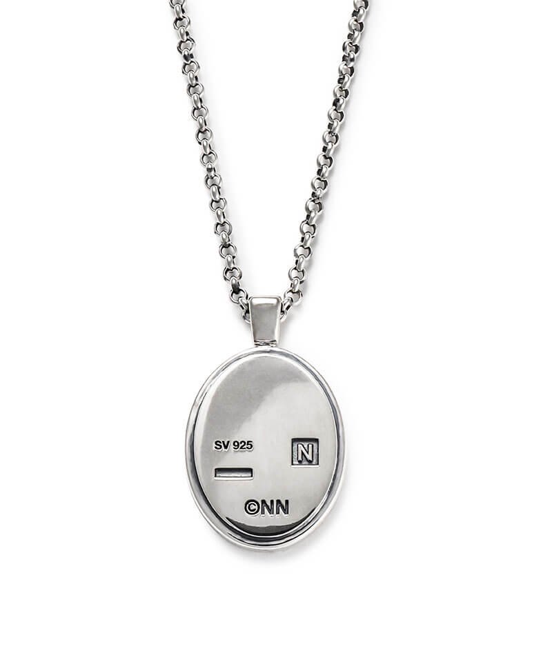 NIL DUE / NIL UN TOKYO / ニル デュエ / ニル アン トーキョー ｜ CARVED SEAL NECKLACE (SILVER)　商品画像1