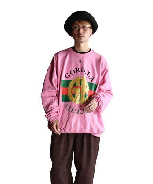 GORILLA BISCUITS / ゴリラ ビスケッツ（２色展開）【 GUCCI CREWNECK SWEATSHIRT (GLITTER  AZALEA) 】- SIDEMILITIA inc.の通販サイト