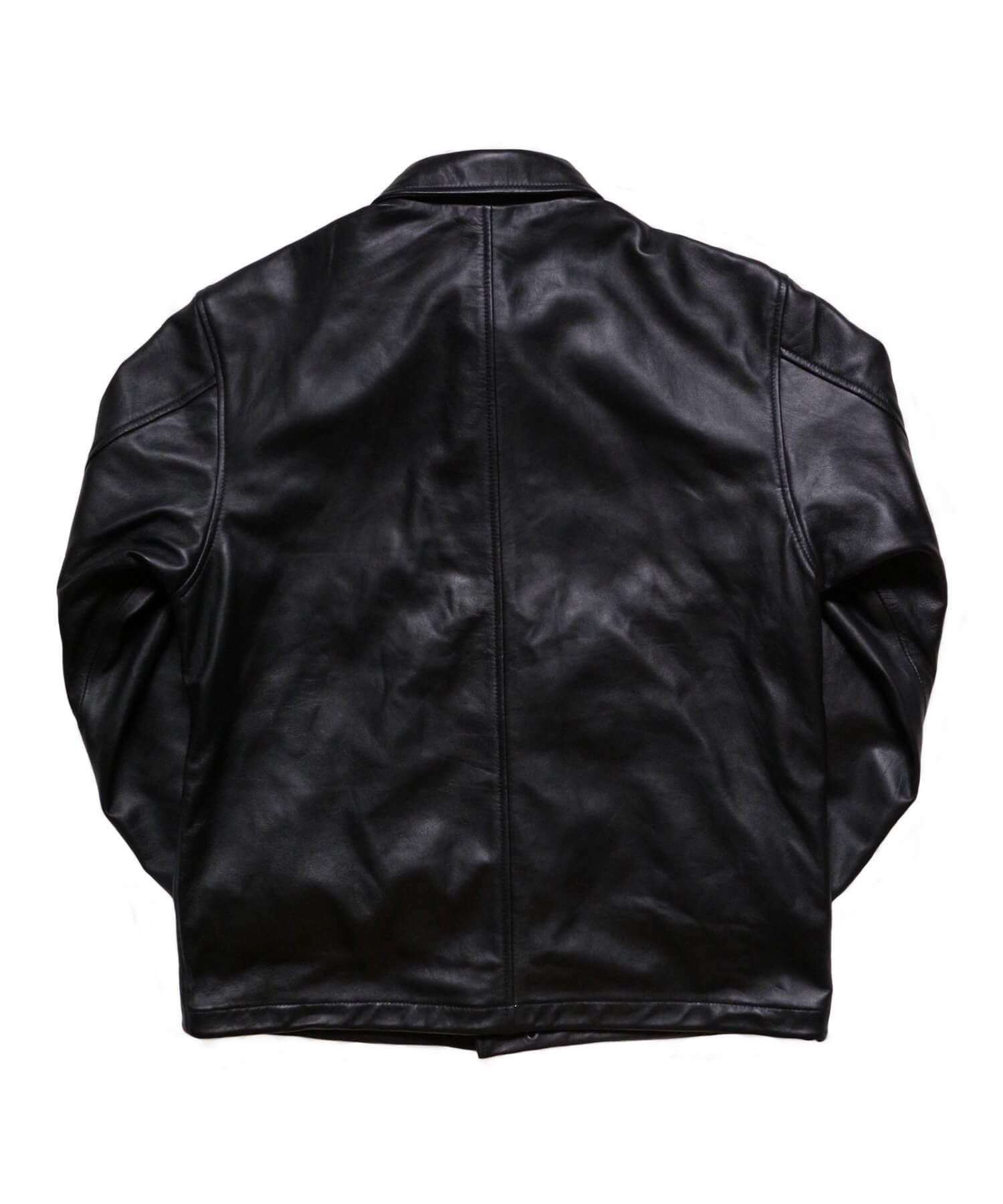 RALEIGH / ラリー（RED MOTEL / レッドモーテル） ｜RALEIGH x BOUNTY HUNTER “DAWNING OF A NEW ERA” LEATHER COACH JACKET (LDN1999)商品画像1