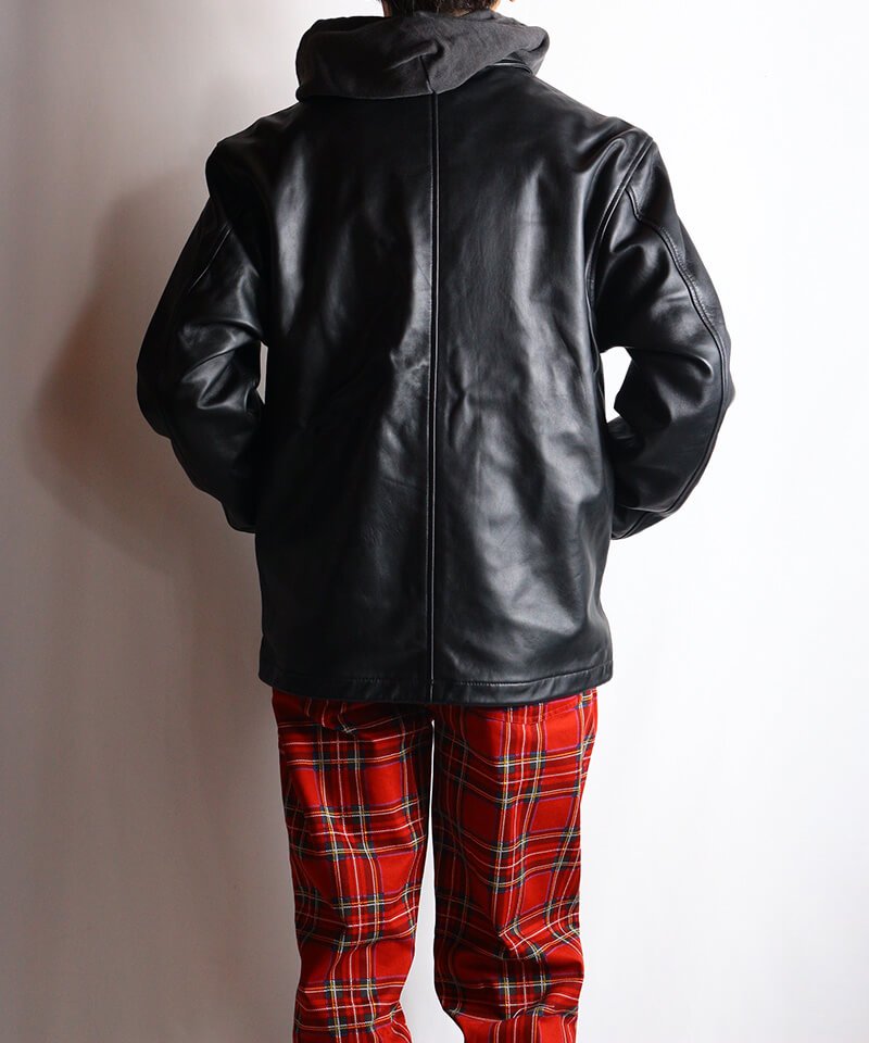 RALEIGH / ラリー（RED MOTEL / レッドモーテル） ｜RALEIGH x BOUNTY HUNTER “DAWNING OF A NEW ERA” LEATHER COACH JACKET (LDN1999)商品画像15