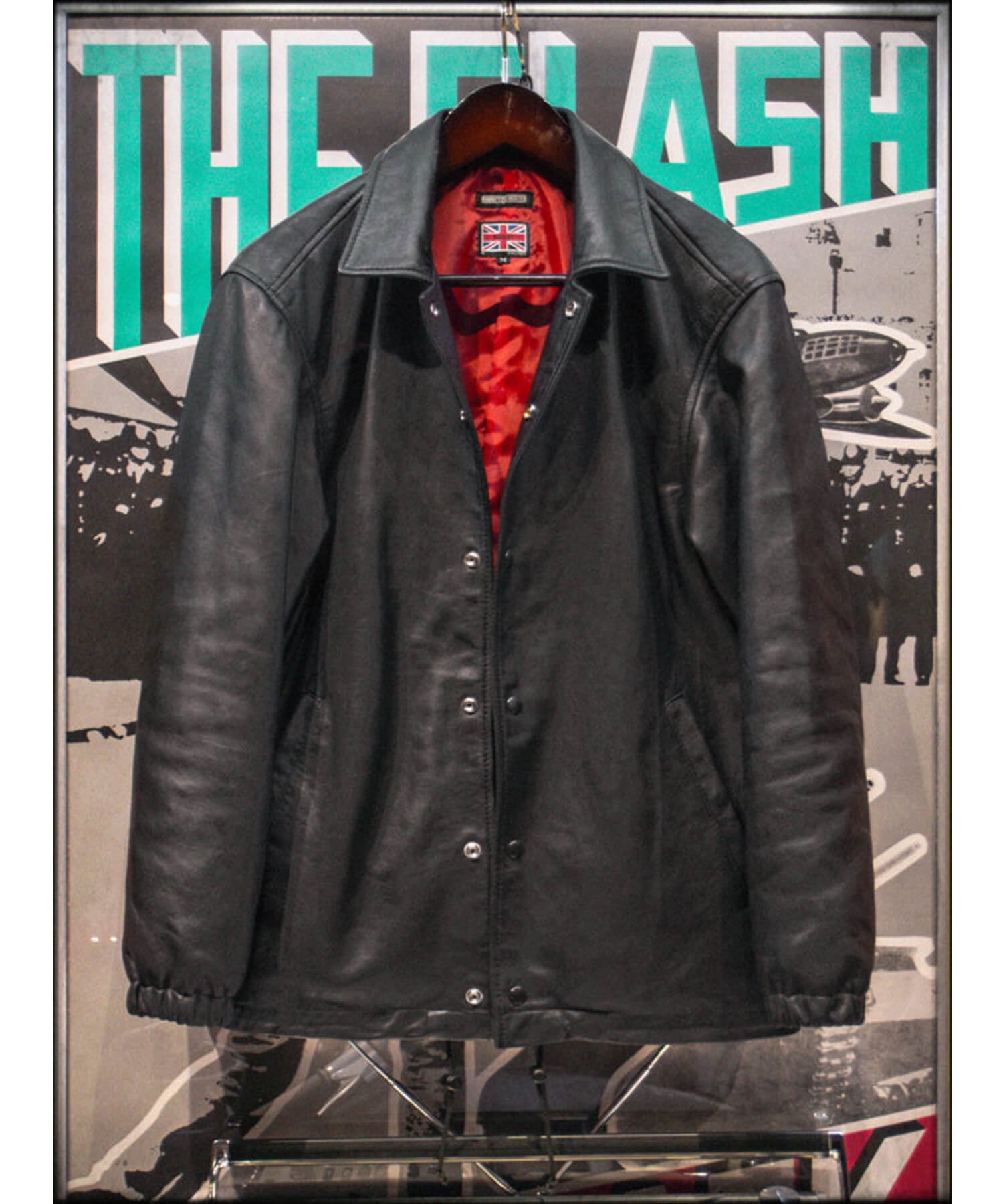 RALEIGH / ラリー（RED MOTEL / レッドモーテル） ｜RALEIGH x BOUNTY HUNTER “DAWNING OF A NEW ERA” LEATHER COACH JACKET (LDN1999)商品画像9