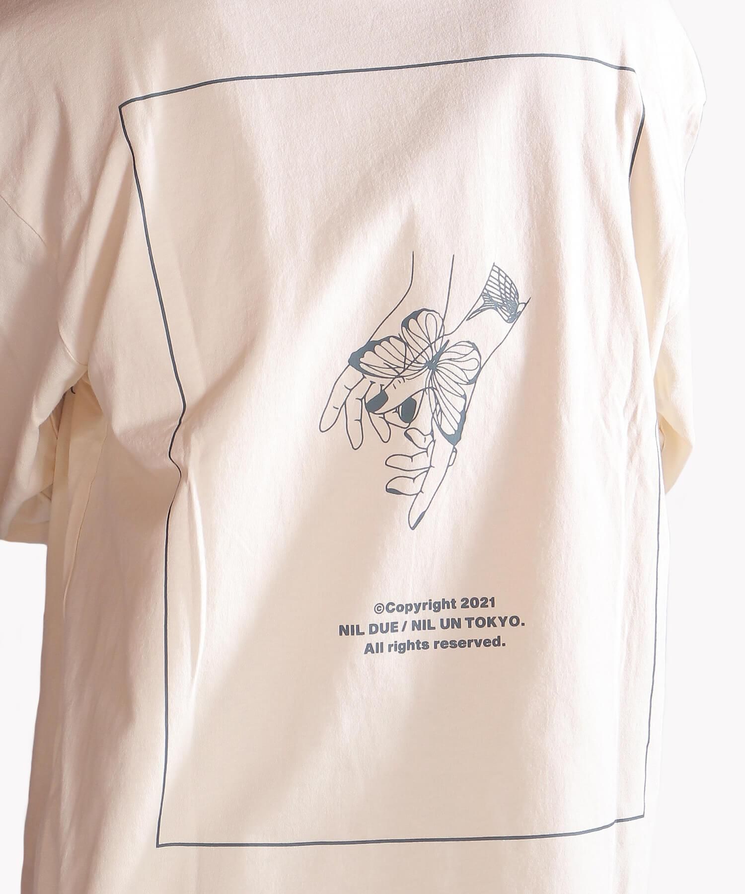 日本代理店正規品 NIL DUE / NIL UN TOKYO ロングスリーブタトゥーT