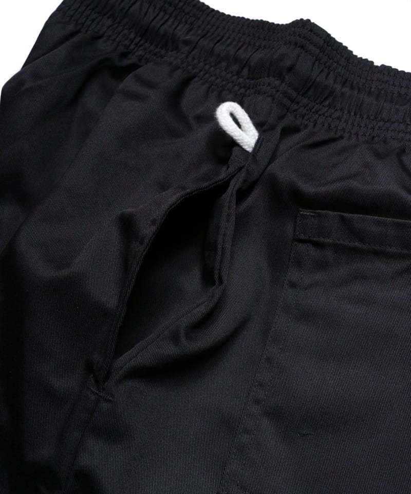COOKMAN / クックマン ｜ WIDE CHEF PANTS (BLACK)：ワイドシェフパンツ　商品画像5