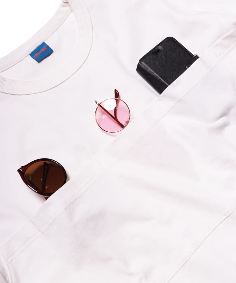 Frame switchwear / フレーム スウィッチウェア ｜TOP SECRET LONG T-SHIRT (OFF WHITE)商品画像6
