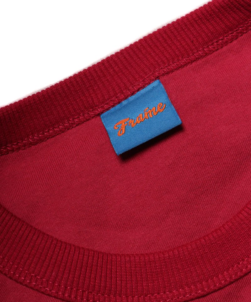 Frame switchwear / フレーム スウィッチウェア ｜TOP SECRET LONG T-SHIRT (RED)商品画像5