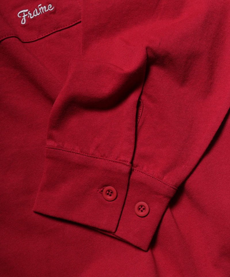 Frame switchwear / フレーム スウィッチウェア ｜TOP SECRET LONG T-SHIRT (RED)商品画像8