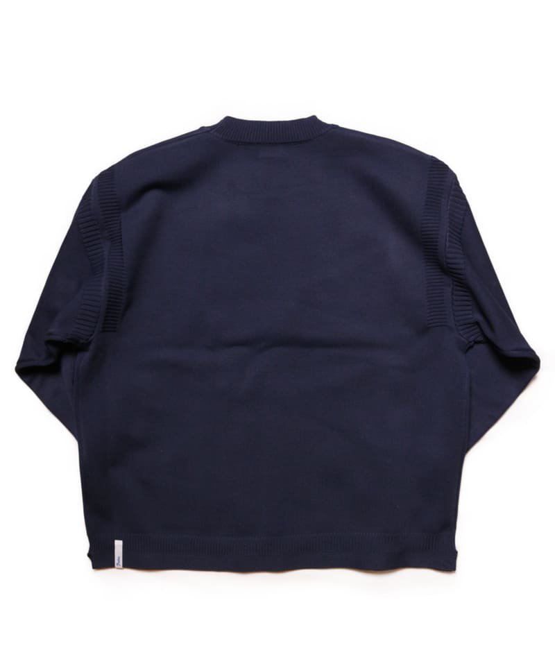 Frame switchwear / フレーム スイッチウェア【 KANGAROO POCKET KNIT PULLOVER (NAVY) 】-  SIDEMILITIA inc.の通販サイト