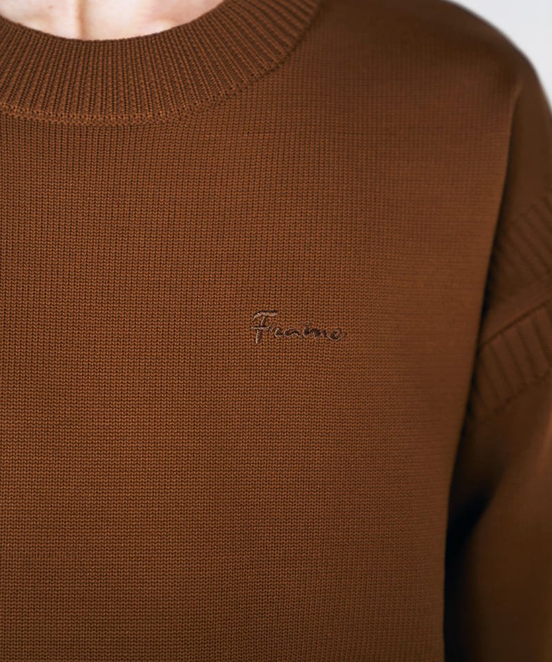 Frame switchwear / フレーム スイッチウェア【 KANGAROO POCKET KNIT PULLOVER (BROWN) 】-  SIDEMILITIA inc.の通販サイト