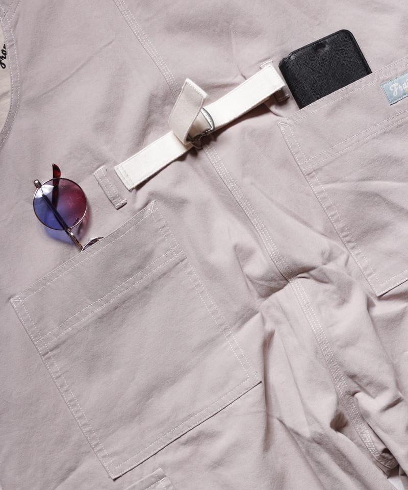 Frame switchwear / ե졼 å CANVAS OVERALL (LIGHT GRAY)ʲ11