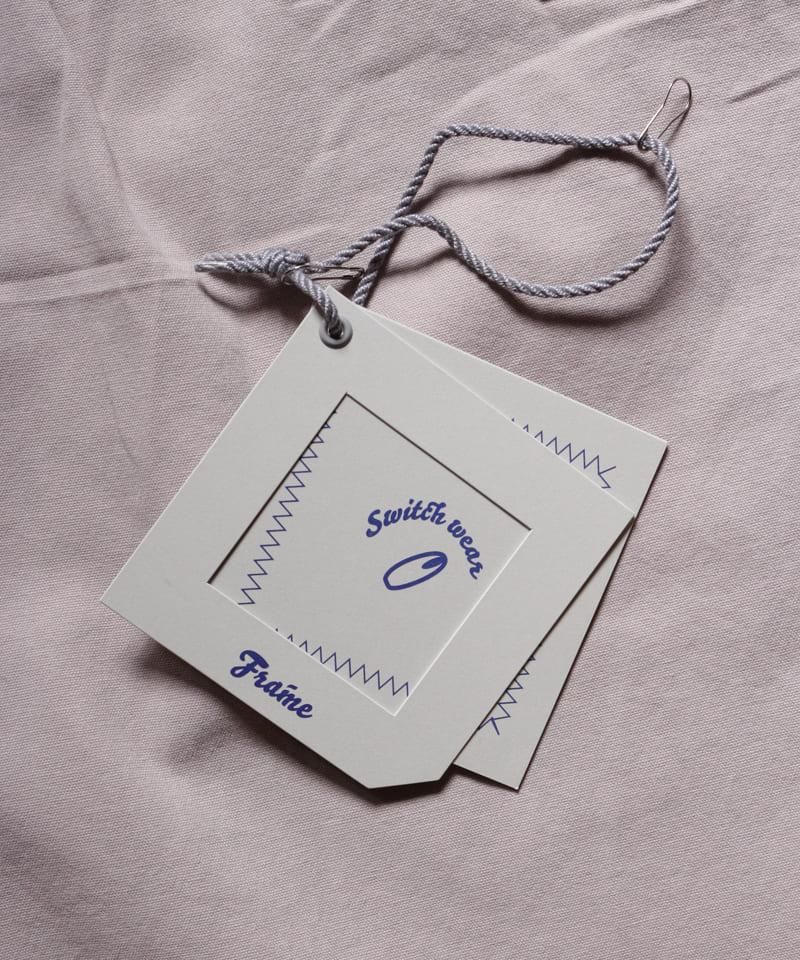 Frame switchwear / ե졼 å CANVAS OVERALL (LIGHT GRAY)ʲ13