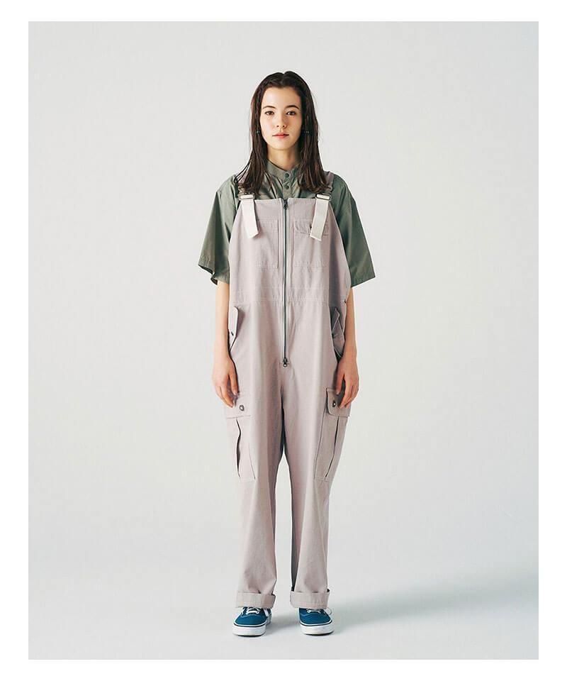 Frame switchwear / ե졼 å CANVAS OVERALL (LIGHT GRAY)ʲ2