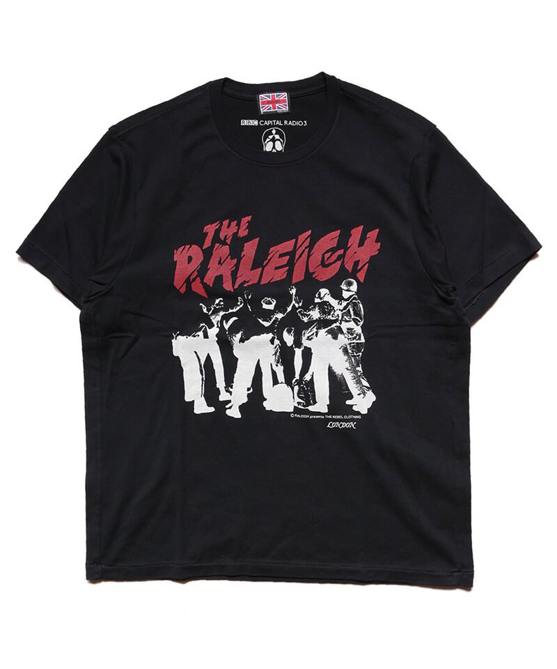 RALEIGH / ラリー（RED MOTEL / レッドモーテル） ｜“TRY TO COMMUNICATE” T-SHIRTS & COTTON WAFFLE THERMAL L/S UNDERWEAR SET (LDN1982/BK)商品画像1