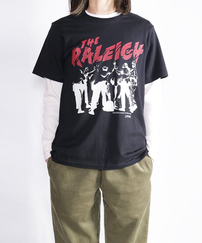 RALEIGH / ラリー（RED MOTEL / レッドモーテル） ｜“TRY TO COMMUNICATE” T-SHIRTS & COTTON WAFFLE THERMAL L/S UNDERWEAR SET (LDN1982/BK)商品画像10