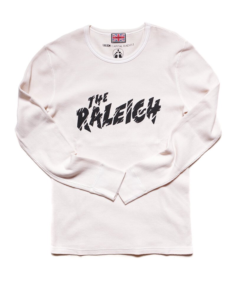 RALEIGH / ラリー（RED MOTEL / レッドモーテル） ｜“TRY TO COMMUNICATE” T-SHIRTS & COTTON WAFFLE THERMAL L/S UNDERWEAR SET (LDN1982/BK)商品画像2