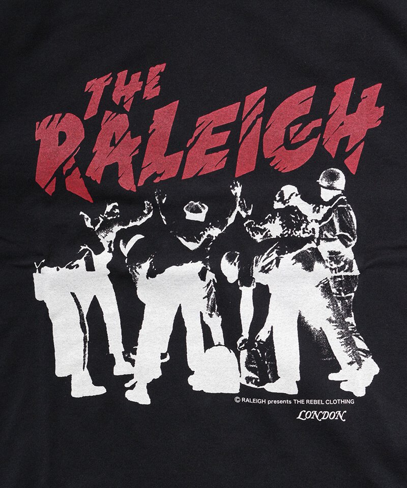 RALEIGH / ラリー（RED MOTEL / レッドモーテル） ｜“TRY TO COMMUNICATE” T-SHIRTS & COTTON WAFFLE THERMAL L/S UNDERWEAR SET (LDN1982/BK)商品画像4