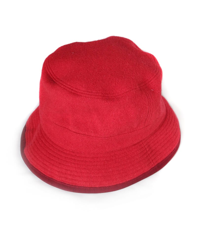 RALEIGH / ラリー（RED MOTEL / レッドモーテル） ｜“MADCHESTER RAVE ON” 90’s Style BUCKET HAT (RED)商品画像1