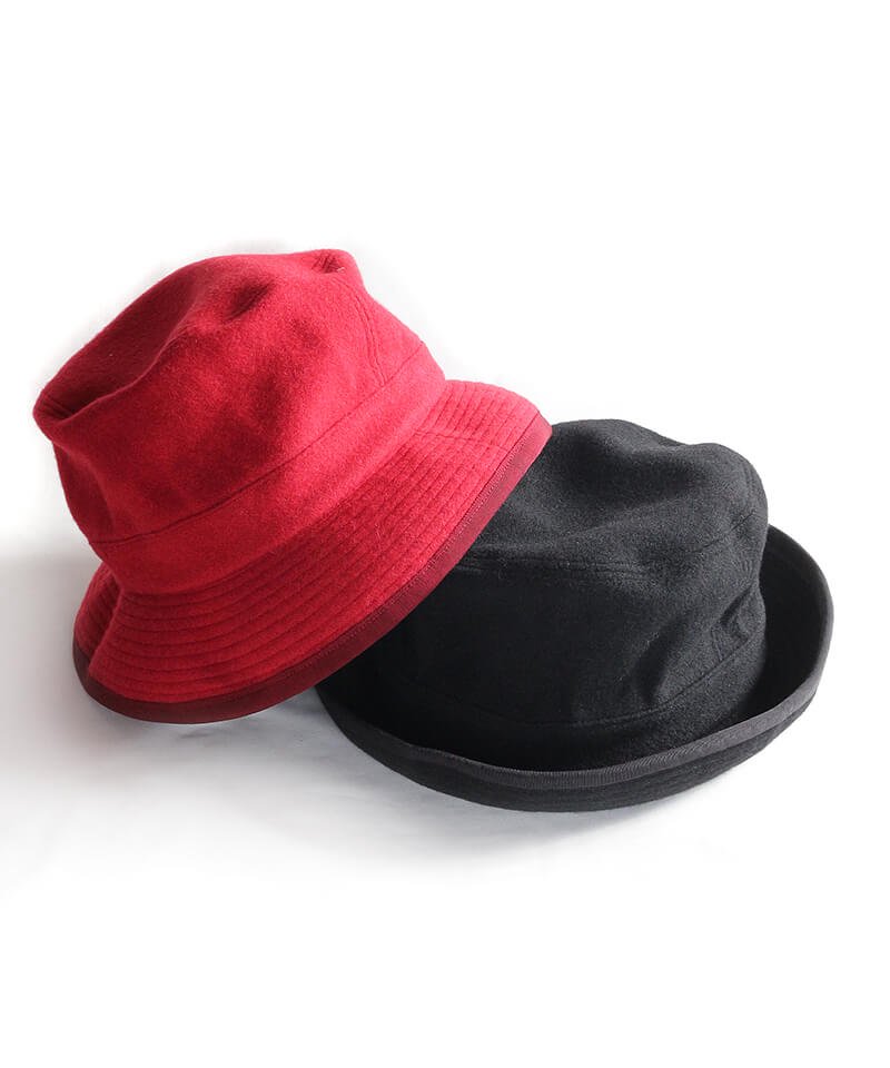 RALEIGH / ラリー（RED MOTEL / レッドモーテル） ｜“MADCHESTER RAVE ON” 90’s Style BUCKET HAT (RED)商品画像4