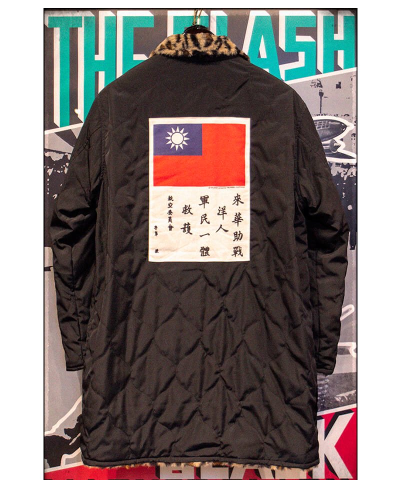 RALEIGH / ラリー（RED MOTEL / レッドモーテル）：『CLARENCE +  ALABAMA／獰猛な愛だけが生き残る』REVERSIBLE JACKET (BLACK/LEOPARD) - セレクトショップ  SIDEMILITIA（サイドミリティア）通販サイト