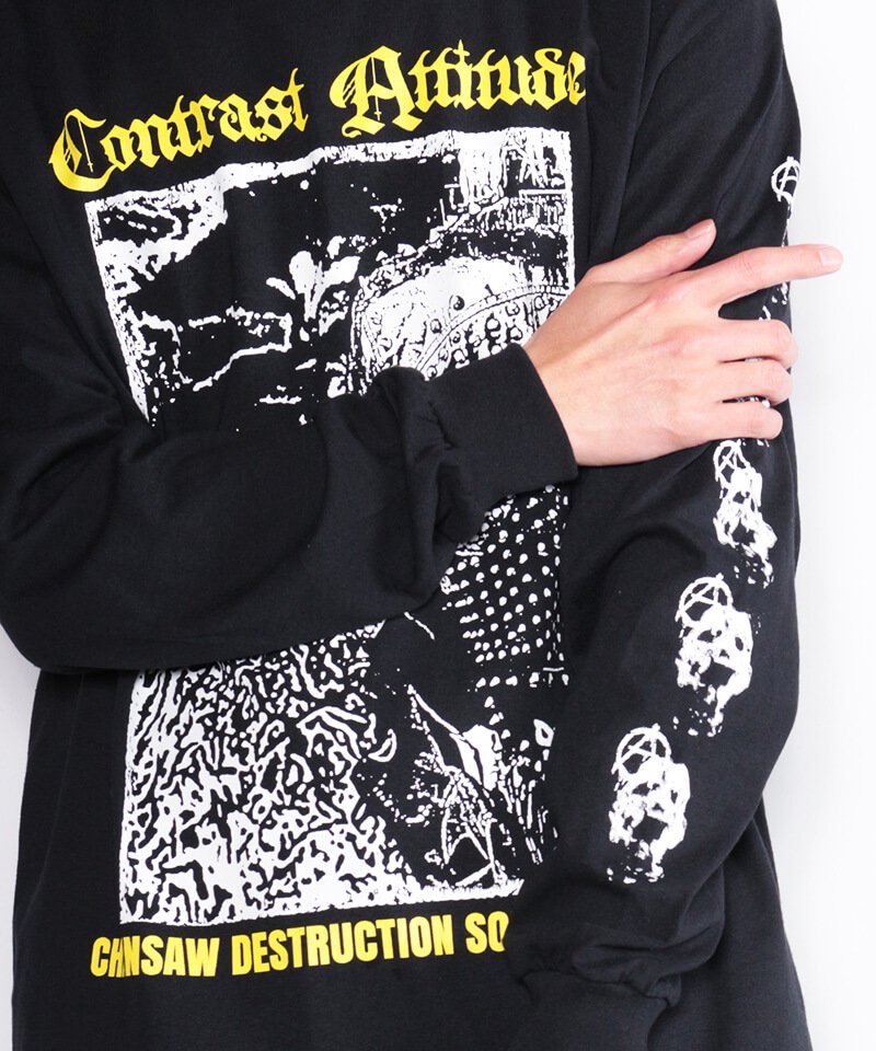 CONTRAST ATTITUDE / コントラスト アティチュード：LONG SLEEVE SHIRT