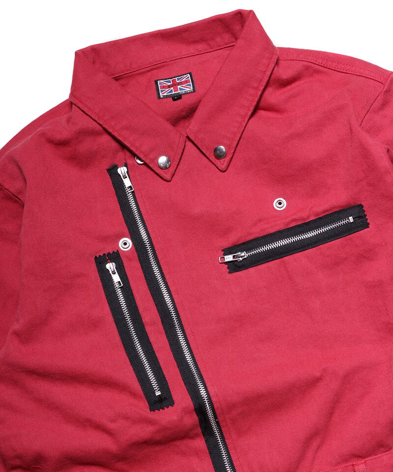 RALEIGH / ラリー（RED MOTEL / レッドモーテル） ｜“TRY TO COMMUNICATE” MONEY HEIST BOILERSUITS (RED)商品画像5