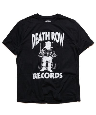 Official Artist Goods / バンドTなど / DEATH ROW RECORDS / デス ロウ レコード：OG DEATH ROW LOGO T-SHIRT (BLACK)　