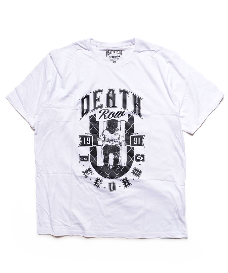Official Artist Goods / バンドTなど ｜ DEATH ROW RECORDS / デス ロウ レコード：DEATH ROW CHAIR T-SHIRT (WHITE)　商品画像