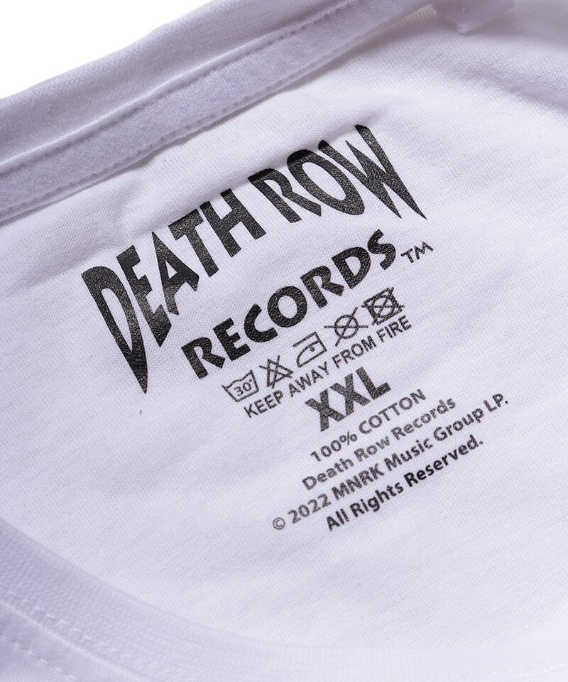 Official Artist Goods / バンドTなど ｜DEATH ROW RECORDS / デス ロウ レコード：DEATH ROW CHAIR T-SHIRT (WHITE)　商品画像2