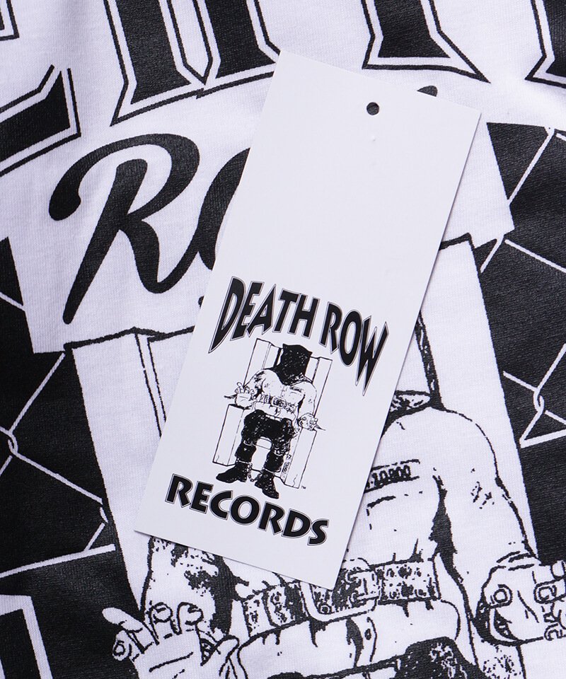 Official Artist Goods / バンドTなど ｜DEATH ROW RECORDS / デス ロウ レコード：DEATH ROW CHAIR T-SHIRT (WHITE)　商品画像4