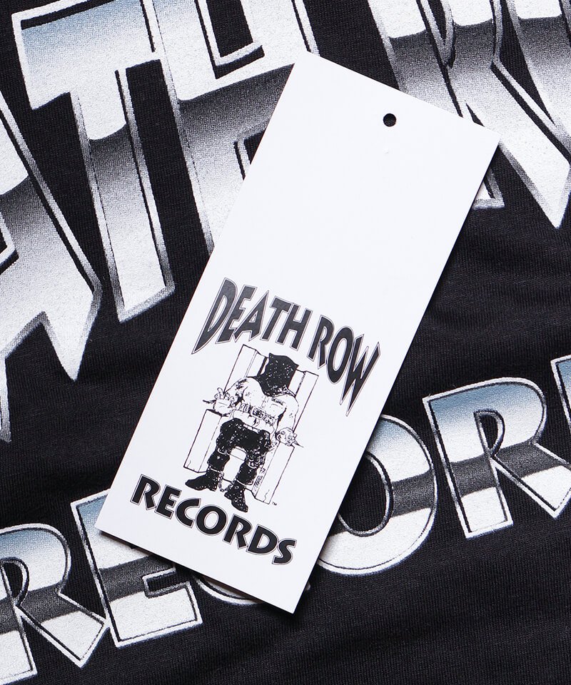 DEATH ROW RECORDS / デス ロウ レコード：DEATH ROW CHROME LOGO T 