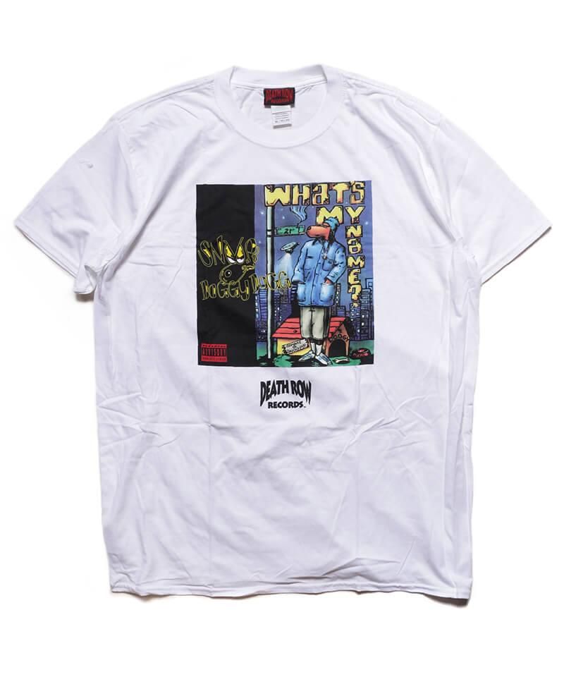 DEATH ROW RECORDS / デス ロウ レコード：SNOOP DOGG T SHIRT WHITE