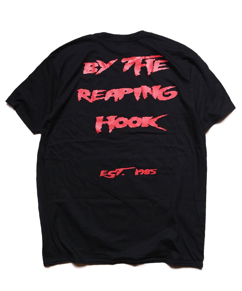 Official Artist Goods / バンドTなど ｜AGGRESSION / アグレッション：BY THE REAPING HOOK T-SHIRT (BLACK)　商品画像1