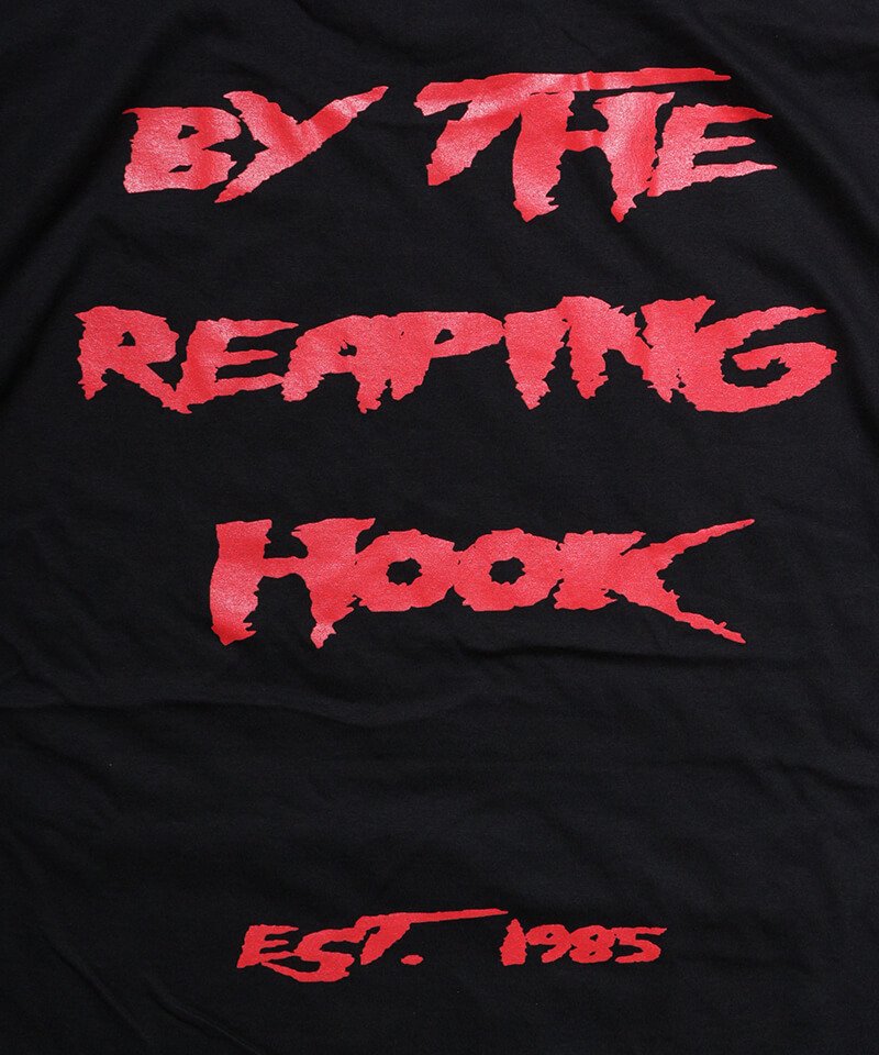 Official Artist Goods / バンドTなど ｜AGGRESSION / アグレッション：BY THE REAPING HOOK T-SHIRT (BLACK)　商品画像3