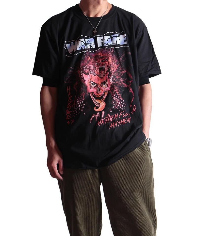 WARFARE / ウォーフェア：MAYHEM T-SHIRT (BLACK) - セレクト