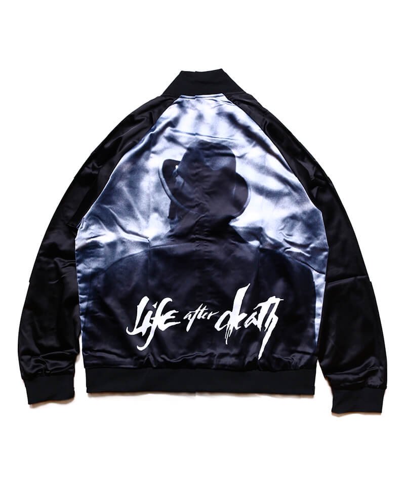 Official Artist Goods / バンドTなど ｜ THE NOTORIOUS B.I.G. / ノトーリアス・B.I.G.：BOMBER JACKET LIFE AFTER DEATH (BLACK)　商品画像