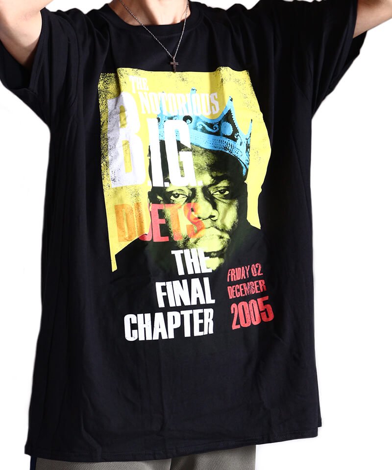 Official Artist Goods / バンドTなど ｜THE NOTORIOUS B.I.G. / ノトーリアス・B.I.G.：FINAL CHAPTER T-SHIRT (BLACK)　商品画像7