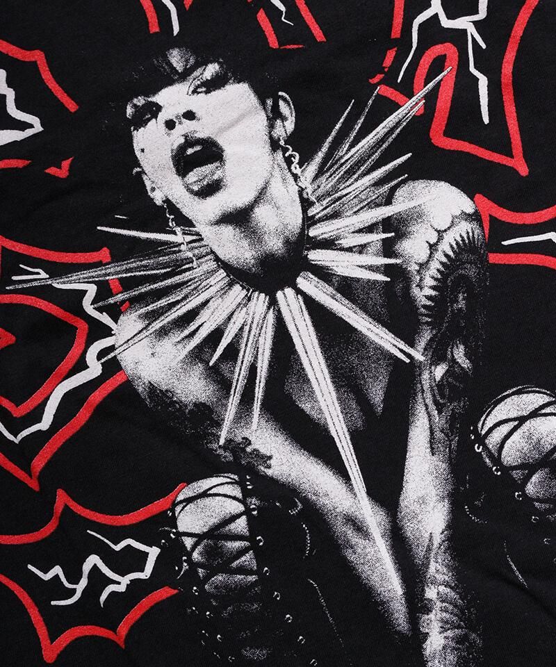 RICO NASTY / リコ・ナスティー：PUNK RICO T-SHIRT (BLACK