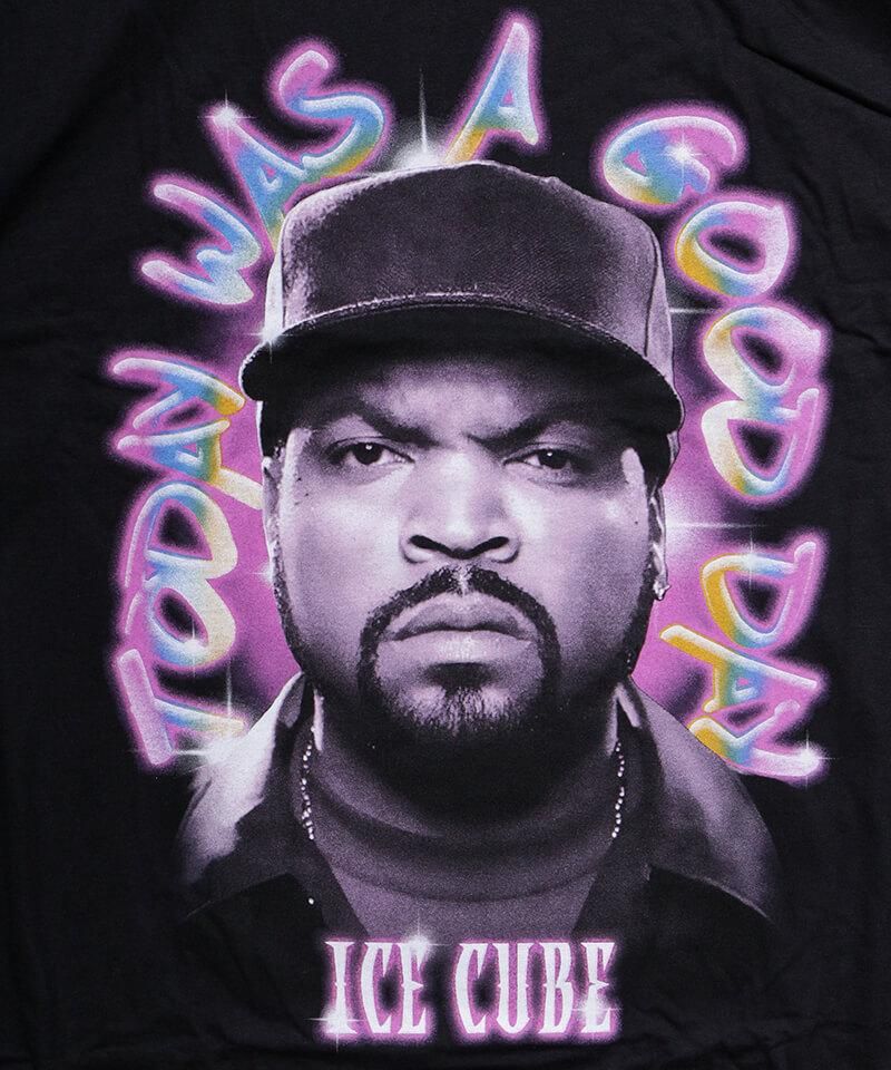 ICE CUBE / アイス・キューブ：AIR BRUSH T-SHIRT (BLACK) - セレクト 